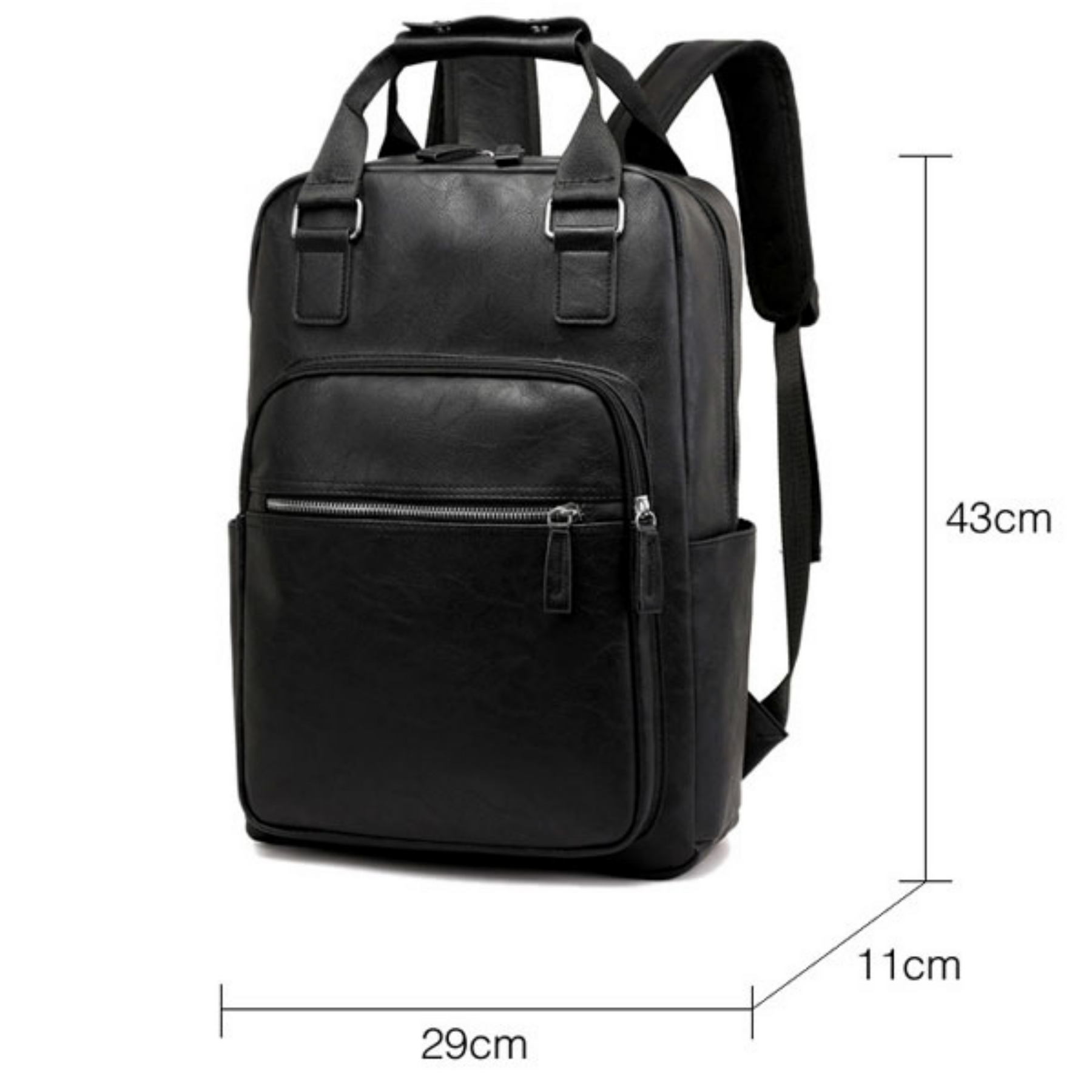 Vistorinni Milan Leather Executive Backpack