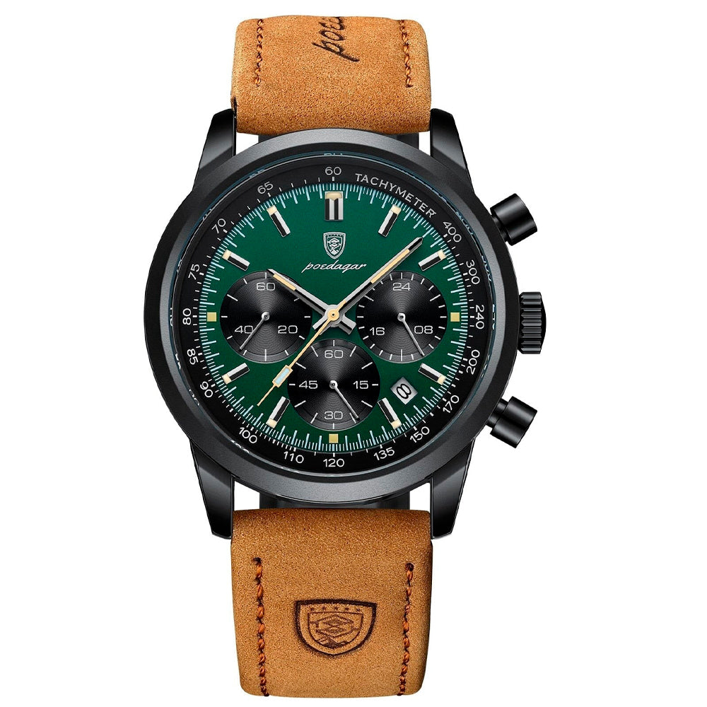 Vistorinni Men's Watch with Leather Strap