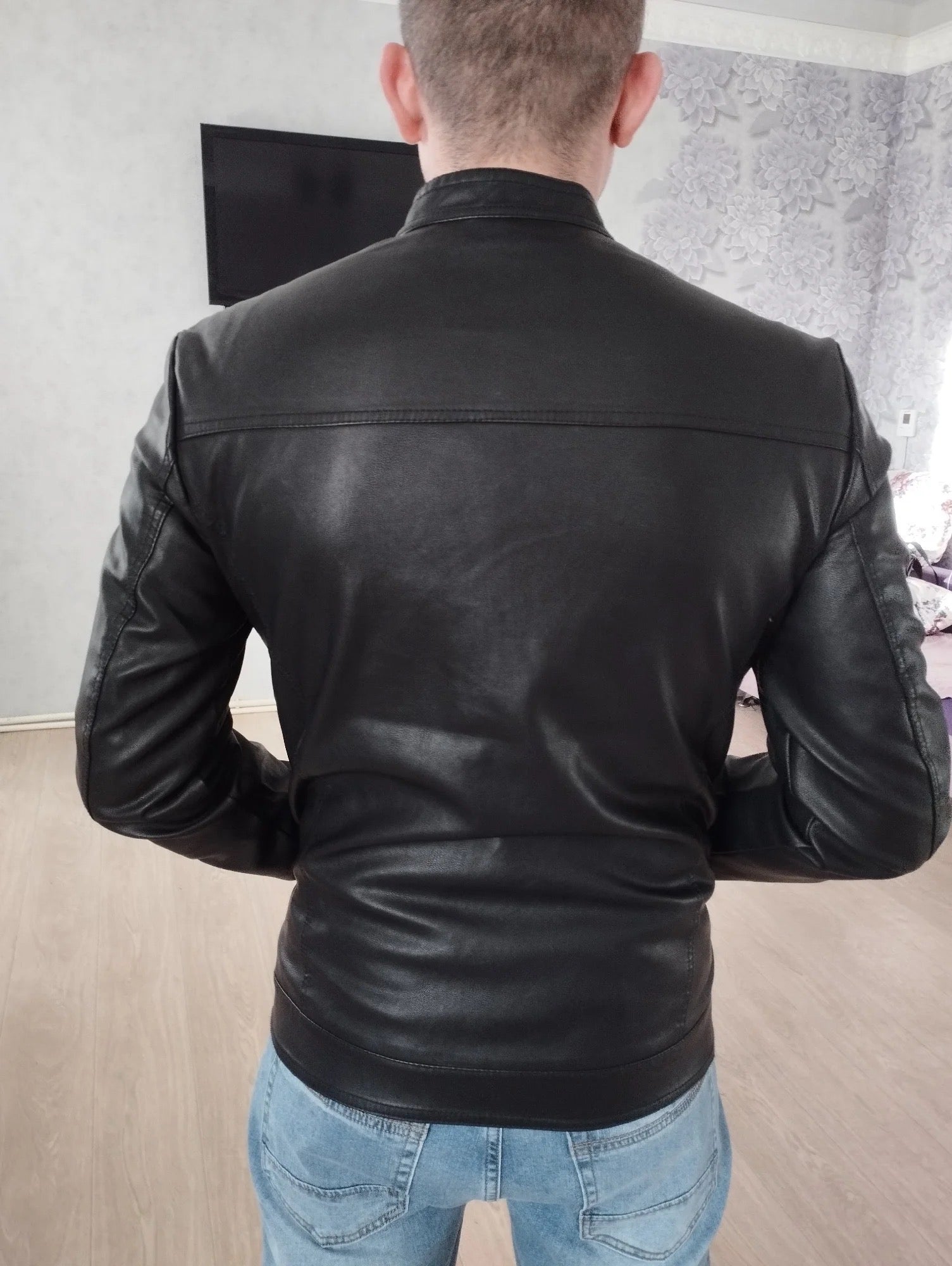 Vistorinni Men's Biker Jacket