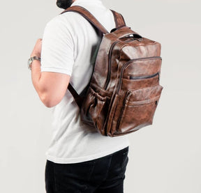 Vistorinni Copenhagen Leather Executive Backpack