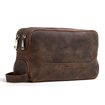 Vistorinni Leather Toiletry Bag