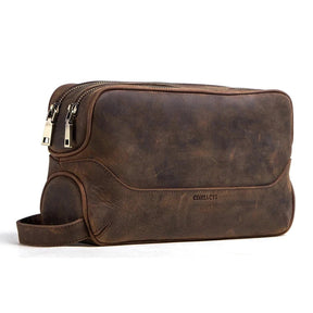 Vistorinni Leather Toiletry Bag