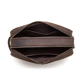 Vistorinni Leather Toiletry Bag