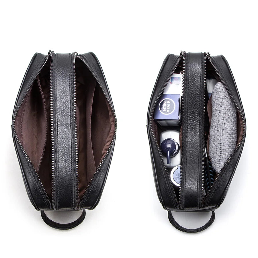 Vistorinni Leather Toiletry Bag