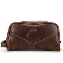 Vistorinni Hudson Leather Toiletry Bag